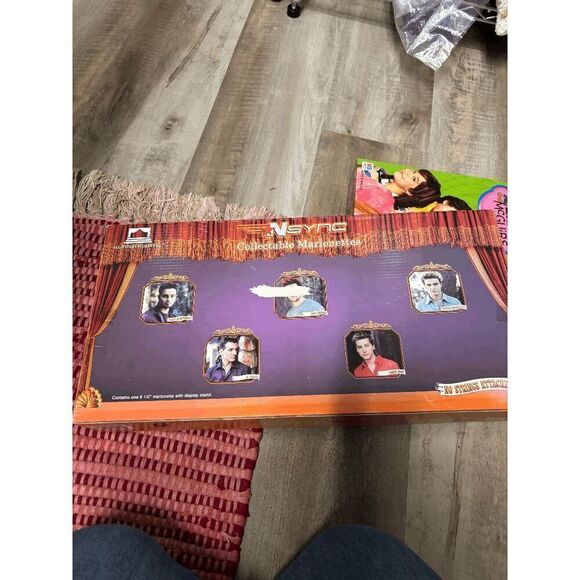 New NSYNC On Tour 2000 Collector's Edition Marionettes Set of 5 - Picture 4 of 8